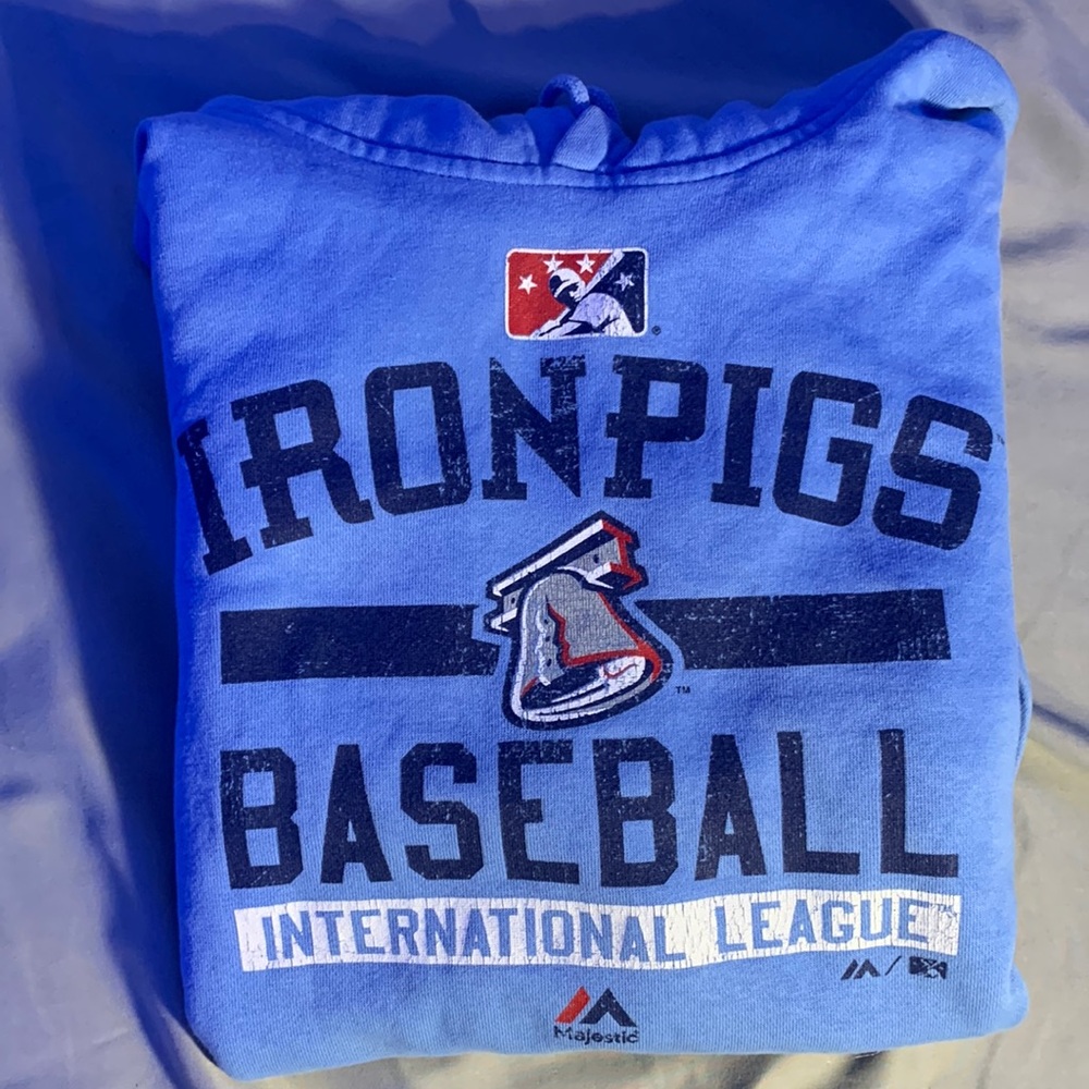 Vintage Ironpigs Baseball Hoodie
